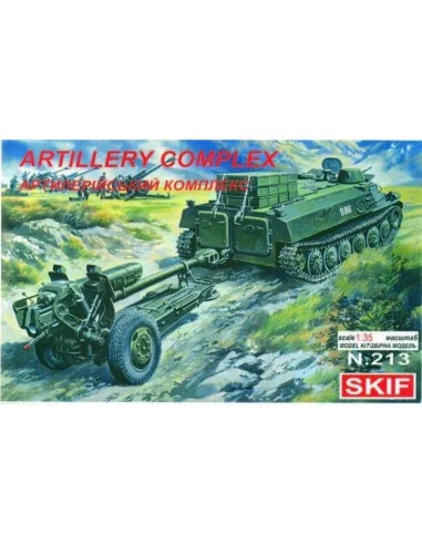 Artillery Complex MT-LB + D-30, 1/35 - Skif MK213