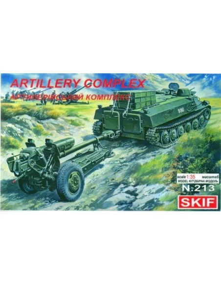 [NO_DESC] Artillery Complex MT-LB + D-30, 1/35 - Skif MK213