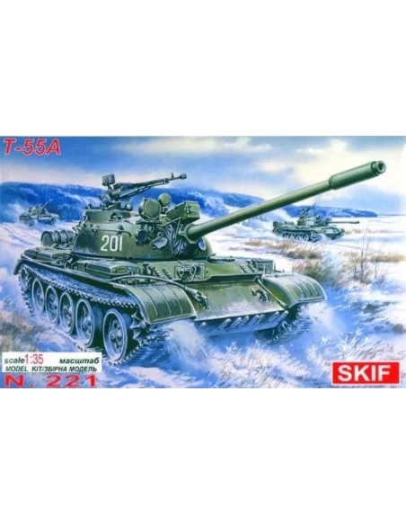 [NO_DESC] T 55 A, 1/35 - Skif MK221
