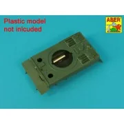 WEIGHT FOR PLASTIC MODELS 25 x 9 mm x 4 pcs. - Aber Models MW-09 WEIGHT FOR PLASTIC MODELS 25 x 9 mm x 4 pcs. - Aber Models MW-09