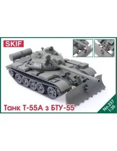 T-55 Tank with BTU-55, 1/35 - Skif MK237