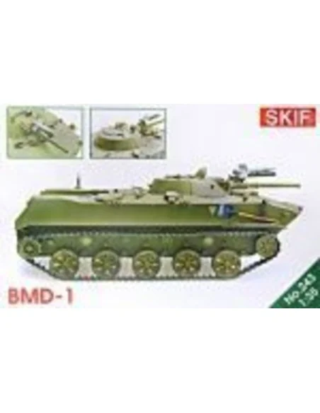 BMD-1, updated kit (new wheels, weapon), 1/35 - Skif MK243