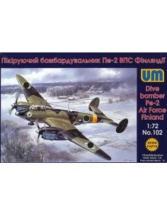 Dive Bomber Pe-2, 1/72 - Unimodels UM102