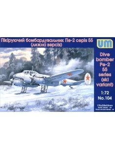 [NO_DESC] Dive Bomber Pe-2, 1/72 - Unimodels UM104