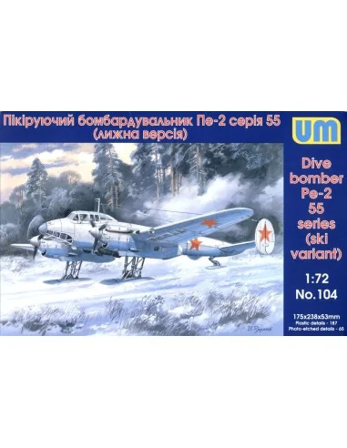Dive Bomber Pe-2, 1/72 - Unimodels UM104