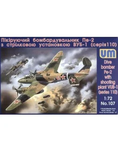 Dive Bomber Pe-2, 1/72 - Unimodels UM107