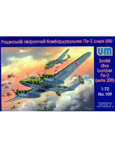 Dive Bomber Pe-2 (205 series), 1/72 - Unimodels UM109