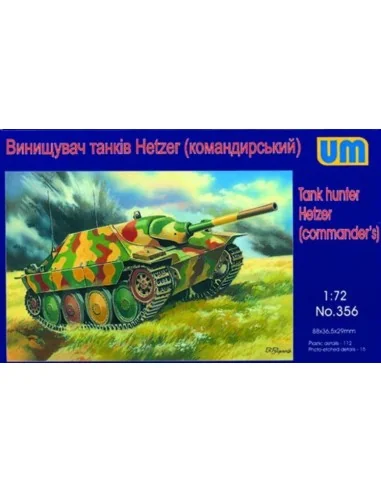 [NO_DESC] Tank hunter Hetzer (Commanders), 1/72 - Unimodels UM356