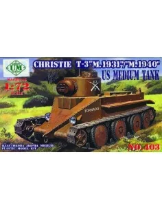 Christie T-3 M.1931/M.1940, 1/72 - Unimodels UMT403