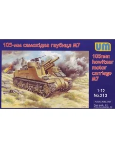 M7 105mm howizter motor carriage, 1/72 - Unimodels UM213