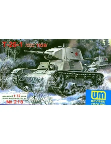 T-26 Light Tank 1939, 1/72 - Unimodels UMT218