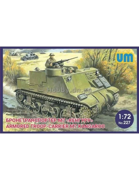 Armored troop-carrier M7 "Kangaroo", 1/72 - Unimodels UM227