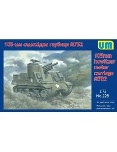M7B2 105mm Howitzer Motor Carriage, 1/72 - Unimodels UM228