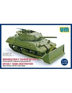 [NO_DESC] M10A1 tank destroyer (late)with M1 dozer blade, 1/72 - Un...