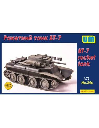 BT-7 rocket Tank, 1/72 - Unimodels UM246