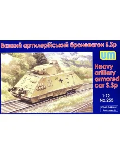 Heavy artillery armored car S.Sp, 1/72 - Unimodels UM255