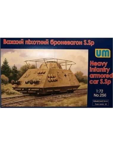 Heavy infantry armored car S.Sp, 1/72 - Unimodels UM256