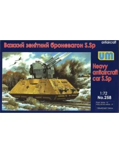 Heavy antiaircraft car S.Sp, 1/72 - Unimodels UM258