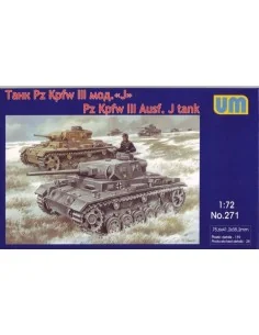 Pz.Kpfw III Ausf.J.German tank, 1/72 - Unimodels UM271