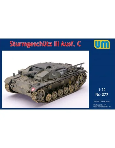 Sturmgeschutz III Ausf.C, 1/72 - Unimodels UM277