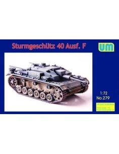 Sturmgeschutz 40 Ausf F, 1/72 - Unimodels UM279