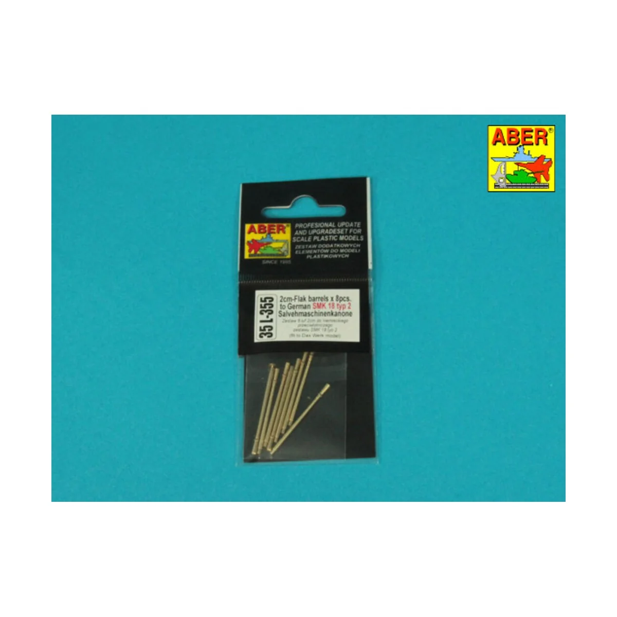 2cm 8 barrels to SMK 18 typ 2 Salvehmaschinenkanone, 1/35 - Aber Mo...