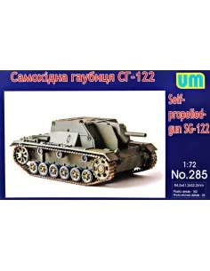 SG-122 self-proppeled gun, 1/72 - Unimodels UM285