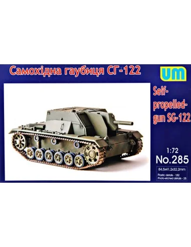 SG-122 self-proppeled gun, 1/72 - Unimodels UM285