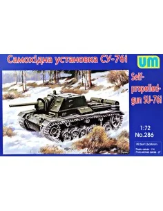 SU-76I self-propelled gun, 1/72 - Unimodels UM286