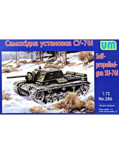 SU-76I self-propelled gun, 1/72 - Unimodels UM286