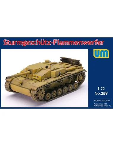 Sturmgeschutz Flammenwerfer, 1/72 - Unimodels UM289