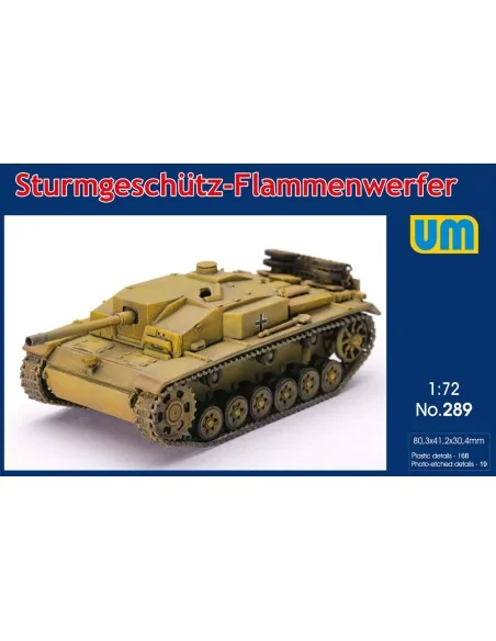 Sturmgeschutz Flammenwerfer, 1/72 - Unimodels UM289