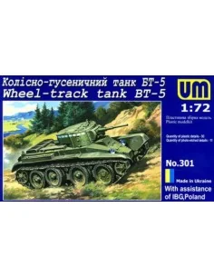 Wheel-Track Tank BT-5, 1/72 - Unimodels UMT301