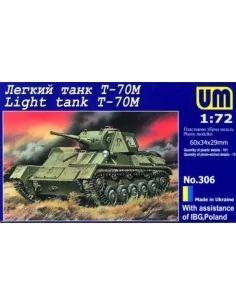 Light tank T-70M, 1/72 - Unimodels UM306