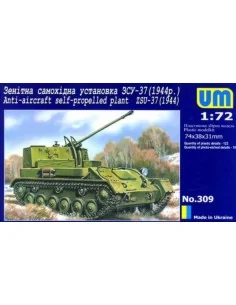 [NO_DESC] ZSU-37 (1944) Anti-Aircraft self propelled plant, 1/72 - ...