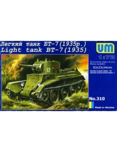 Light Tank BT-7 (1935), 1/72 - Unimodels UMT310