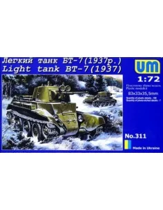 Light Tank BT-7 (1937), 1/72 - Unimodels UMT311