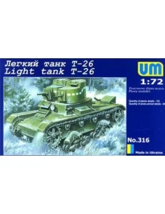 [NO_DESC] Light tank T-26, 1/72 - Unimodels UMT316