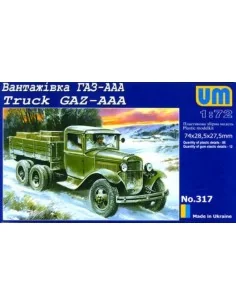 Truck GAZ-AAA, 1/72 - Unimodels UM317