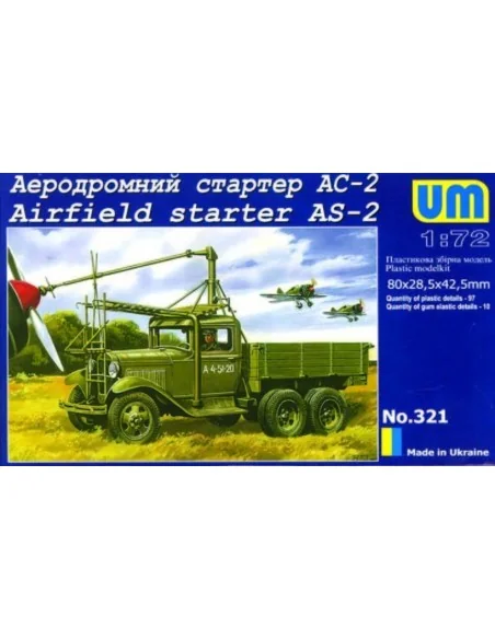 Airfield starter AS-2, 1/72 - Unimodels UM321