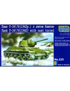 Panzer T-34/76 (1942), 1/72 - Unimodels UM325