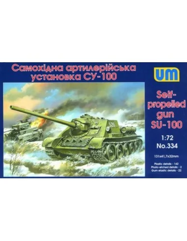 [NO_DESC] SU-100, 1/72 - Unimodels UM334