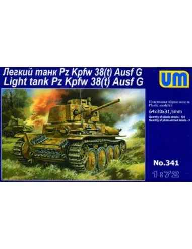 [NO_DESC] PzKpfw 38(t)-G, 1/72 - Unimodels UM341