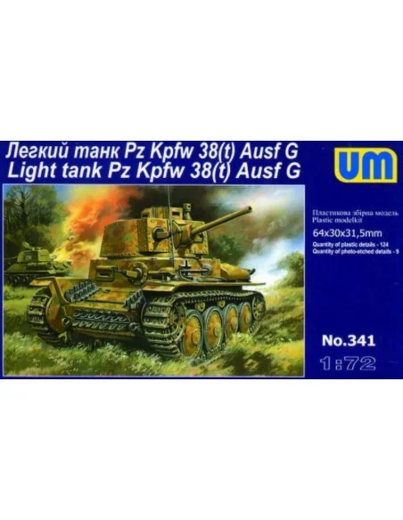 [NO_DESC] PzKpfw 38(t)-G, 1/72 - Unimodels UM341