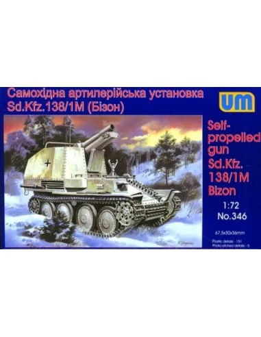 Sd.kfz138/1M Bizon, 1/72 - Unimodels UM346