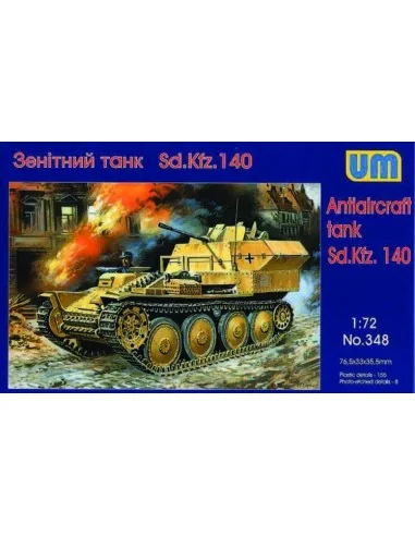 Sd.Kfz 140 Flakpanzer, 1/72 - Unimodels UM348