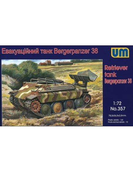 Bergerpanzer 38 (Hetzer), 1/72 - Unimodels UM357