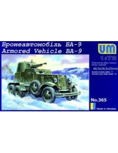 Schützenpanzer BA-9, 1/72 - Unimodels UM365