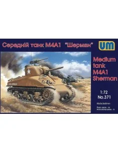 Medium Tank M4A1, 1/72 - Unimodels UM371