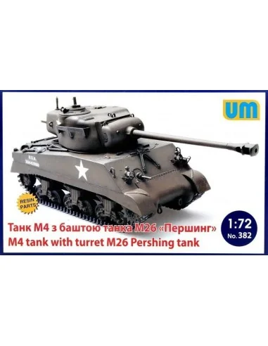 M4 Tank with turret M26 Pershing Tank, 1/72 - Unimodels UM382